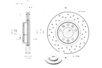 фото thumb №2, Диски гальмівні nawiercane peugeot 407 508 i 607