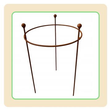 Podpórki Podpora do roślin krzewów kwiatów róż hortensji piwonii D35H55cm