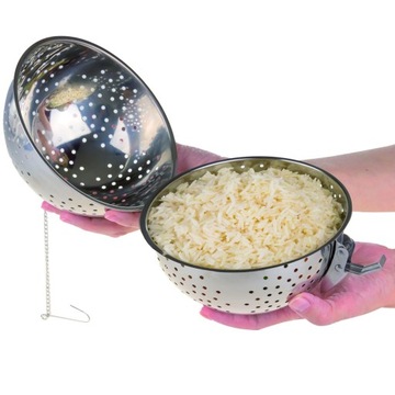 Kula do gotowania ryżu 14cm, stal Ideale