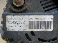 фото thumb №8, Renault master trafic opel movano ii 2 1.9 2.0 2.5 d dci генератор 125a