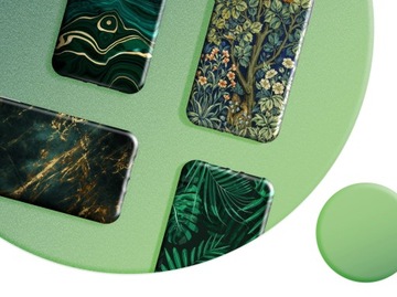 ETUI DO XIAOMI REDMI 8 WZORY ZIELONE GRASSY GREEN OBUDOWA POKROWIEC CASE