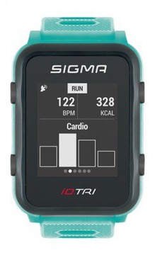 Водонепроницаемый спортивный GPS-пульсометр, мятный цвет
