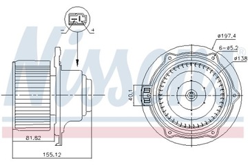 фото thumb №8, Вентилятор интерьера - воздуходувка nissens 87570 pl dystrybucja