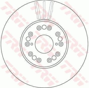 фото thumb №13, Trw диски + гальмівні колодки перед lexus is 200 300 sc 430