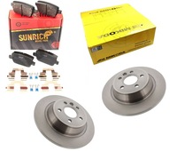 фото thumb №1, Гальмівні диски гальмівні колодки задня ford mondeo 4 mk4 iv s-max galaxy