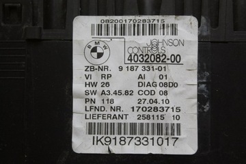 фото thumb №7, Спидометр манометр bmw 1 e87 e82 e81 e88 fl 4032082 angil