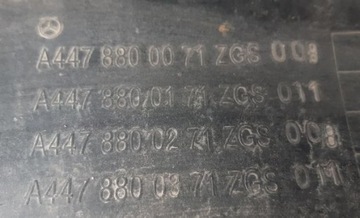 фото thumb №6, Mercedes vito w447 бампер зад a4478800071