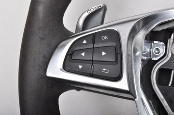 фото thumb №7, Mercedes x156 w156 w205 w213 amg кермо багатофункціональна пелюстки шкіра