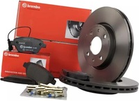 фото thumb №1, Brembo тормозные диски+ тормозные колодки перед lancia musa 257mm