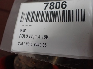 фото thumb №9, Катализатор лямбда-зонд vw polo iv 1,4 16v b 2008 lc9z 1k0131701bm 7806