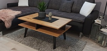 СОВРЕМЕННЫЙ ЖУРНАЛЬНЫЙ СТОЛИК ZIMBA LOFT ДУБ