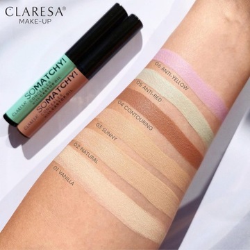 Claresa SO MATCHY камуфлирующий консилер-карандаш