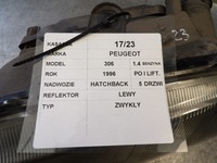 фото thumb №9, Лампа pl peugeot 306 54531521 51145