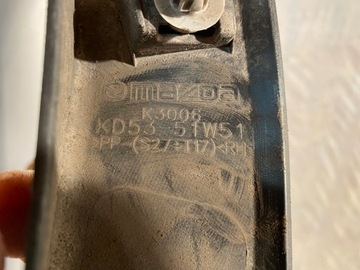 фото thumb №8, Mazda cx-5 планка na крило правий зад kd53-51w51