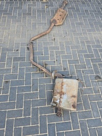 фото thumb №7, Subaru forester v 19- труба выхлоп гаситель конечный 2.5b usa