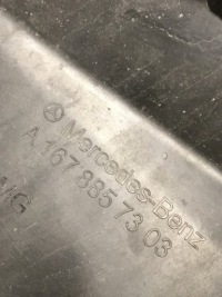 фото thumb №8, Mercedes w167 gle amg решётка решётка радиатора бампера перед