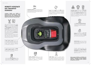 РОБОТ-КОСИЛКА АВТОМАТИЧЕСКАЯ КОСИЛКА ИНТЕЛЛЕКТУАЛЬНАЯ 600м2 S-98700