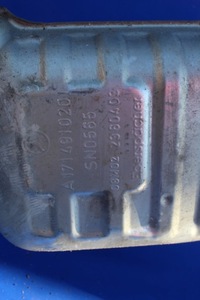 фото thumb №10, Система випускний 2 x гасник глушники кінцевий оригінальний номер mercedes slk r171 w171 lift