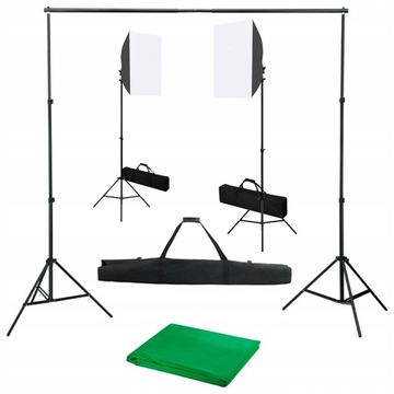 VidaXL Фотостудийный комплект с диванными лампами