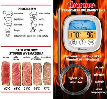 КУЛИНАРНЫЙ ТЕРМОМЕТР МЕТЕО ТК-1