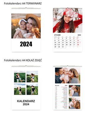 1 спиральный фотокалендарь YOUR PHOTOS — рождественский подарок бабушкам и дедушкам.