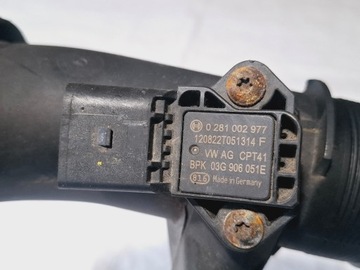 фото thumb №10, Шланг шланг труба интеркулер vw touran i 1 1t0 ii 1.6 tdi cayc 1k0145770ae