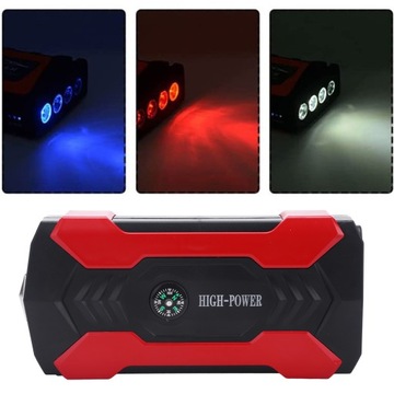АВТОМОБИЛЬНЫЙ АВАРИЙНЫЙ СТАРТЕР POWER BANK 28000 МАЧ СО СВЕТОДИОДНОЙ ПОДСВЕТКОЙ