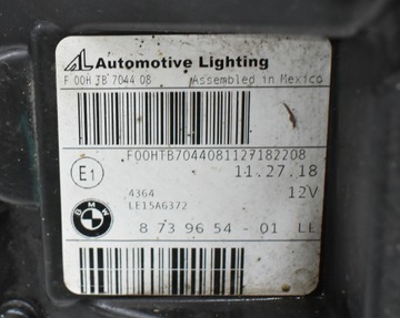 фото thumb №11, Bmw x3 g01 x4 g02 лампа правая перед передняя org eu адаптивный led 8739654-01