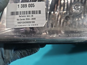 фото thumb №9, Фара лівий лампа перед kia cerato 04-08 європа