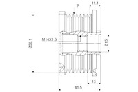 фото thumb №10, Сцепление генератора toyota hiace/hilux/ v 588082