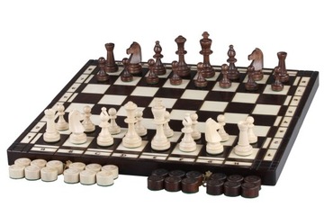 ШАХМАТЫ + ШАШКИ БОЛЬШИЕ (50х50см)