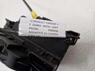 фото thumb №9, Renault kangoo ii iii замок двері лівий перед переднє європа 6pin 8200497579