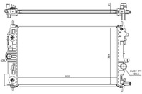 фото thumb №9, Nissens 630723 радиатор, система охлаждение двигателя