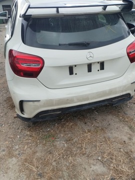 фото thumb №1, Mercedes w176 amg рестайлинг крышка задняя 650 зад идеальная комплект спойлер