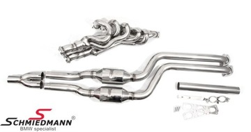 фото thumb №8, Schmiedmann колектор випускний + каталізатор bmw e46 330 m54 m52