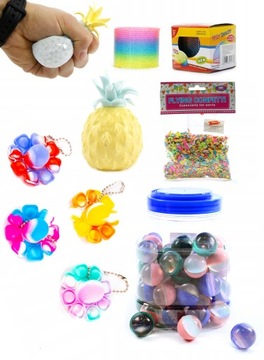 ПИНАТА НАПОЛНЕНИЕ КОНФЕТТИ ПОДАРКИ ИГРУШКИ SLUSH POP IT BALLS