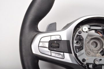 фото thumb №9, Bmw g12 g11 g30 g31 кермо шкіряний багатофункціональна пелюстки м-пакет