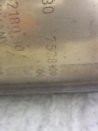 Bmw f01 f02 750i гаситель конечный выхлоп воздуховод Цена, фото thumb