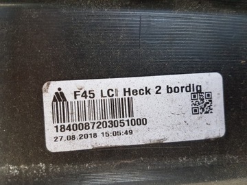 фото thumb №10, Бампер задний bmw seria 2 f45 lci