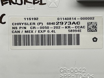 фото thumb №13, Jeep grand cherokee srt спідометр  манометр 68402973ac