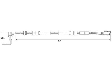 фото thumb №14, Датчик abs bosch 0265007084