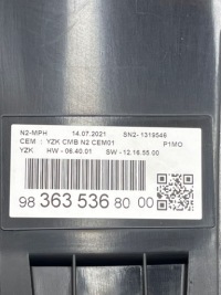 Opel crossland x 2021 счетчик / спидометр 983635368000 Киев, фото thumb