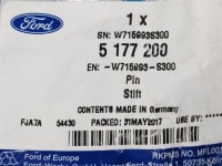 фото thumb №9, Клипса штифт 8.5x3.5-8 жабо ford focus 12- 14-_ 5177200 _ w715993-s300