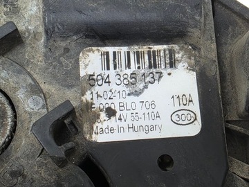 фото thumb №5, Iveco daily 06-14 3.0 hpi генератор bosch 110a 504385137