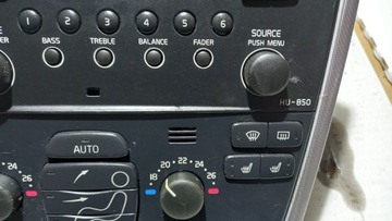 фото thumb №5, Радио hu-850 панель кондиционера volvo s60 рестайлинг 04-