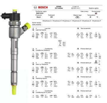 фото thumb №6, Форсунки 0445110183 форсунка fiat grande punto 1.3 93183910 55197124