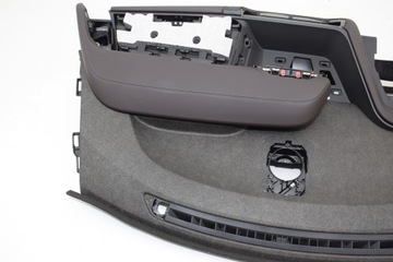 фото thumb №14, Bmw i3 i01 / i01 lci панель раздаточная консоль капот кожа dalbergiabraun