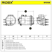 фото thumb №2, Фільтр пального ridex 9f0108