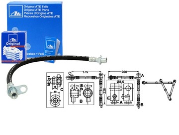 фото thumb №1, Шланг тормозной ate 46211av720 173005b 512339 19