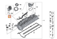 Купити Bmw x5 e70 заливна горловина оливи 11127801697, фото thumb